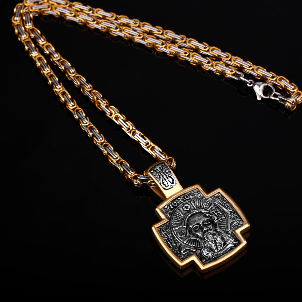 Christianity Jesus Savior Shepherd Religion Catholic Faith Unisex Pendant Necklace