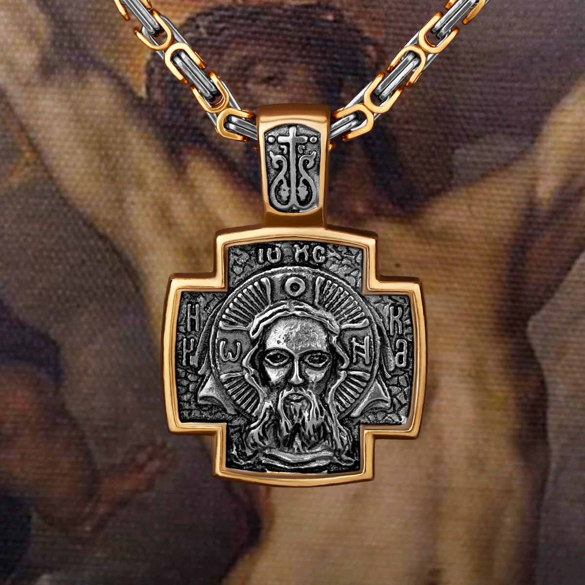 Christianity Jesus Savior Shepherd Religion Catholic Faith Unisex Pendant Necklace