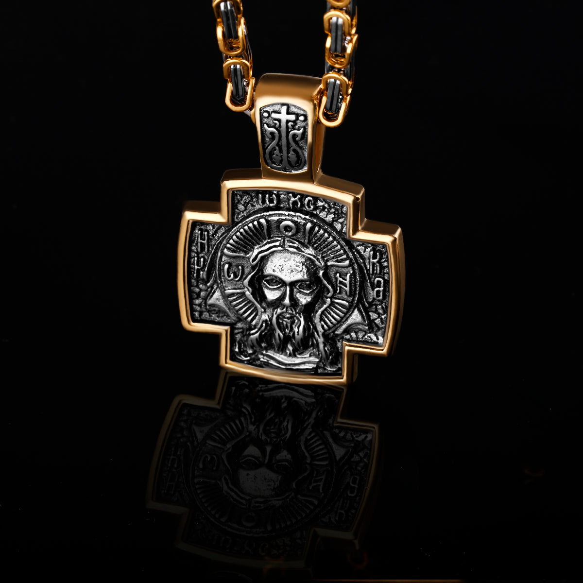 Christianity Jesus Savior Shepherd Religion Catholic Faith Unisex Pendant Necklace