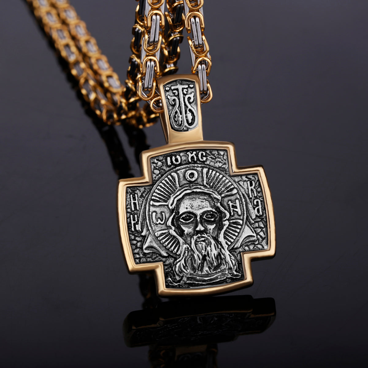Christianity Jesus Savior Shepherd Religion Catholic Faith Unisex Pendant Necklace