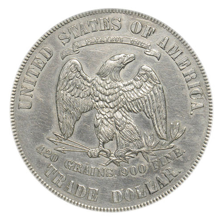 1875 Trade Dollar United States of America One Dollar