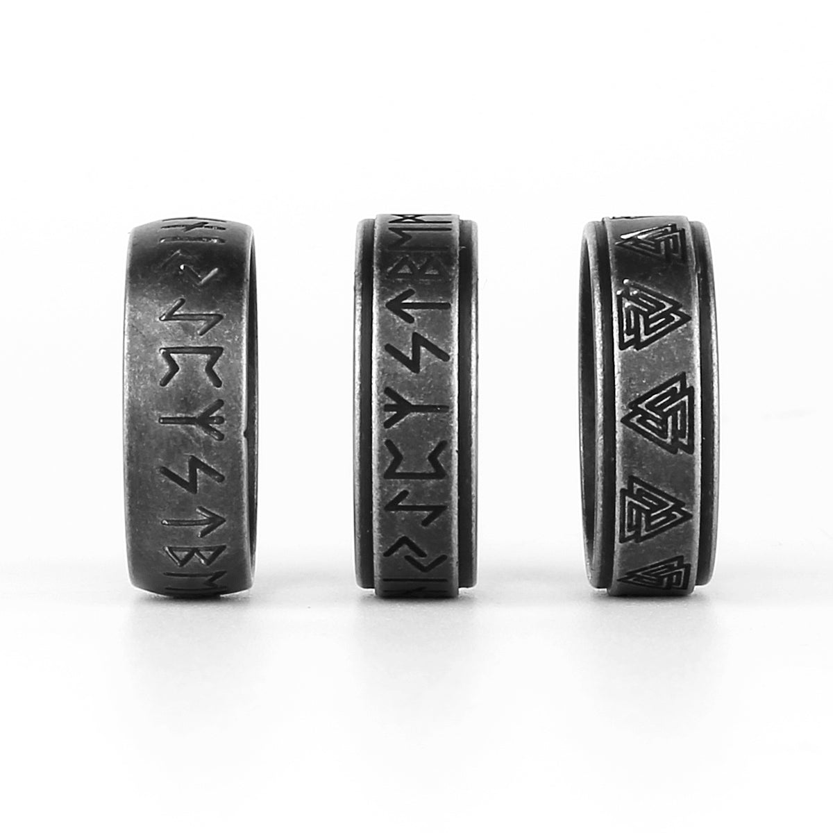 Viking Amulet Rune Retro Ring Jewelry