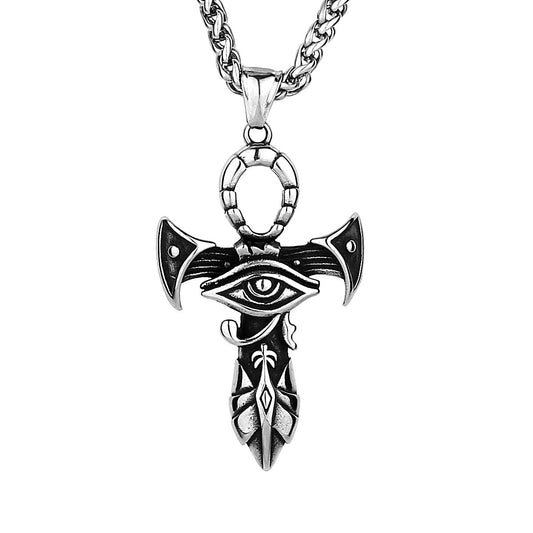 Eye of Horus Ankh Key of Life Pendant Ancient Egyptian Religion Jewelry