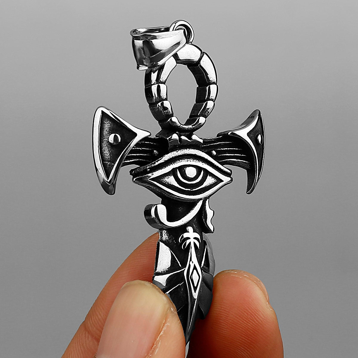 Eye of Horus Ankh Key of Life Pendant Ancient Egyptian Religion Jewelry