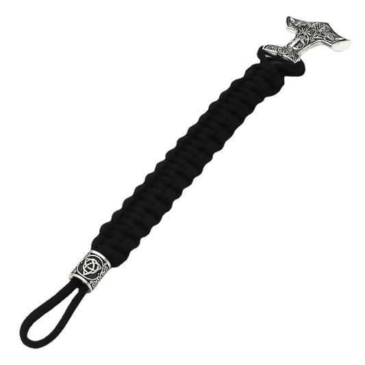Nordic Viking Thor's Mjolnir Bracelet Sleipnir Raven