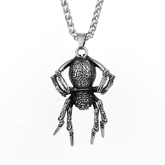 Retro Thousand-Eye Eight-Legged Spider Hanging Necklace