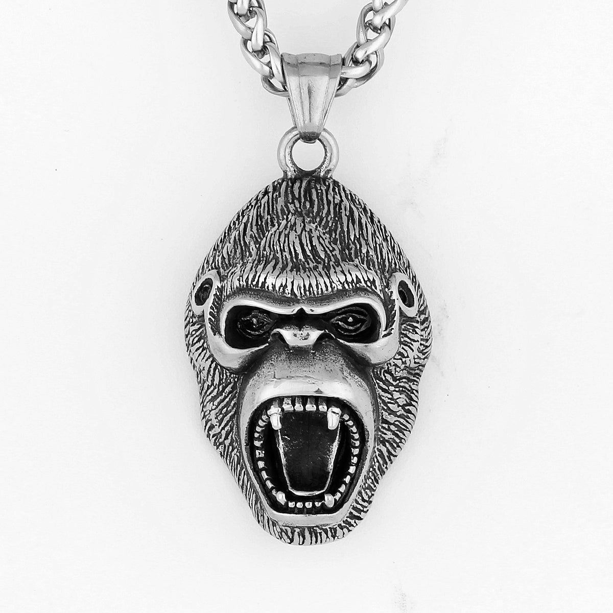 Gorilla pendant HipHop Punk Jewelry