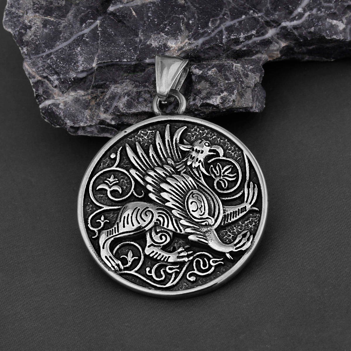 Greek Mythology Griffin Amulet Pendant Necklace