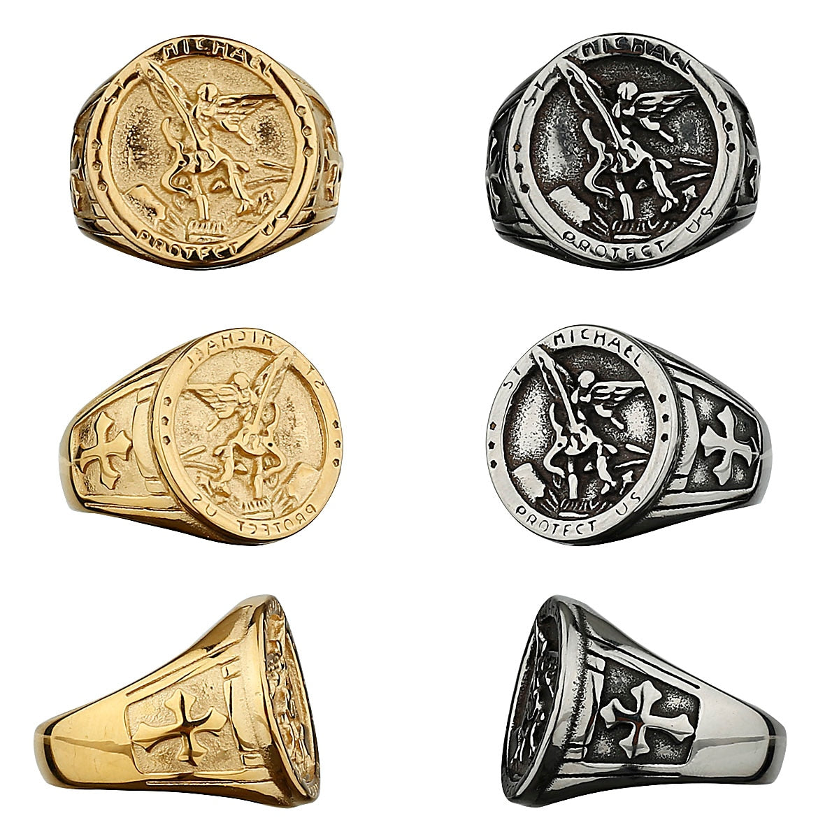 St. Michael's Protection American Religion Catholic Ring – Hawkins ...