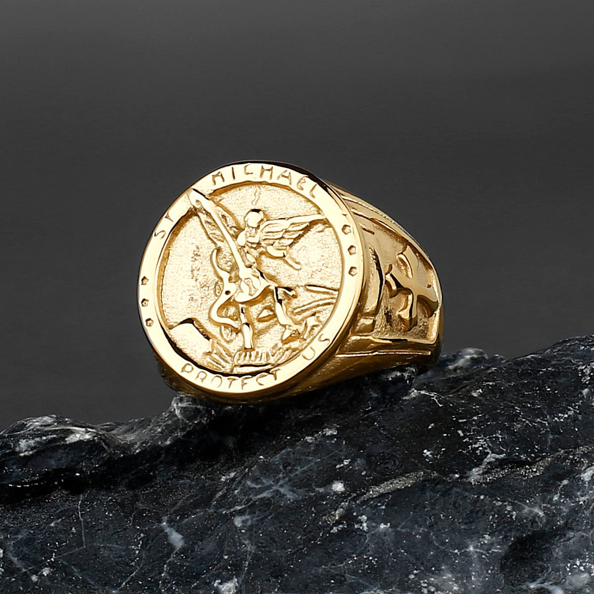 St. Michael's Protection American Religion Catholic Ring