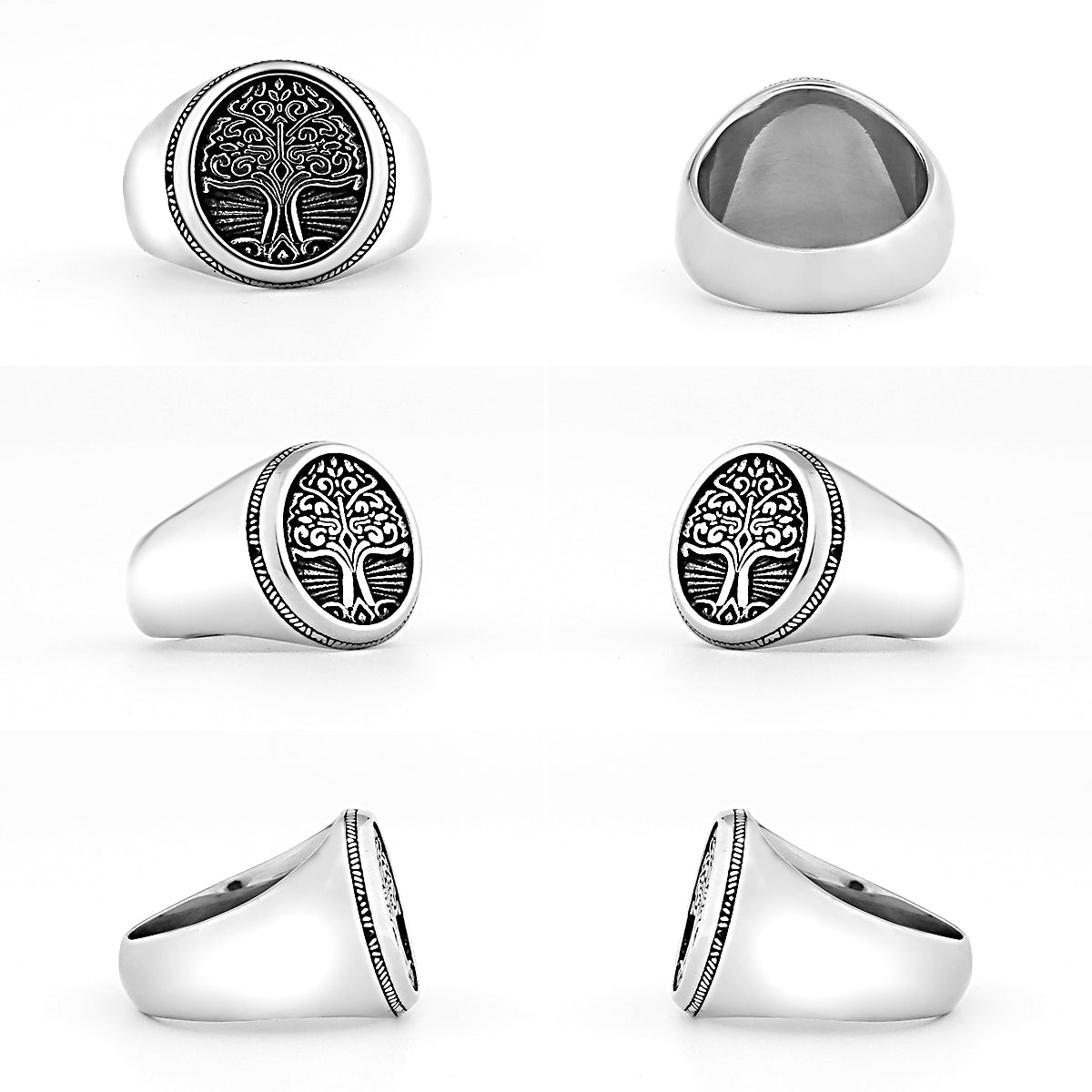 Nordic Mythology World Tree Yggdrasill Ring