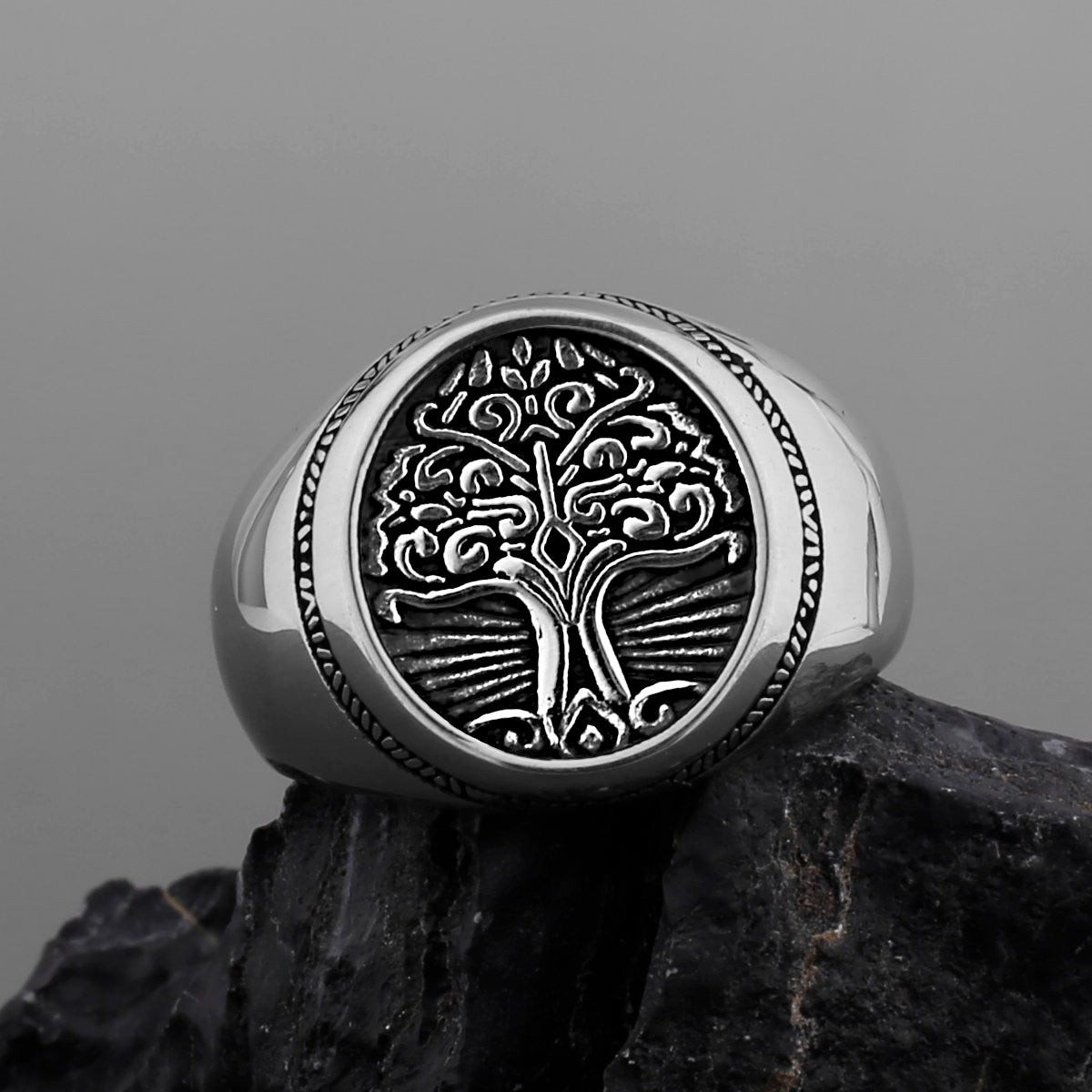 Nordic Mythology World Tree Yggdrasill Ring