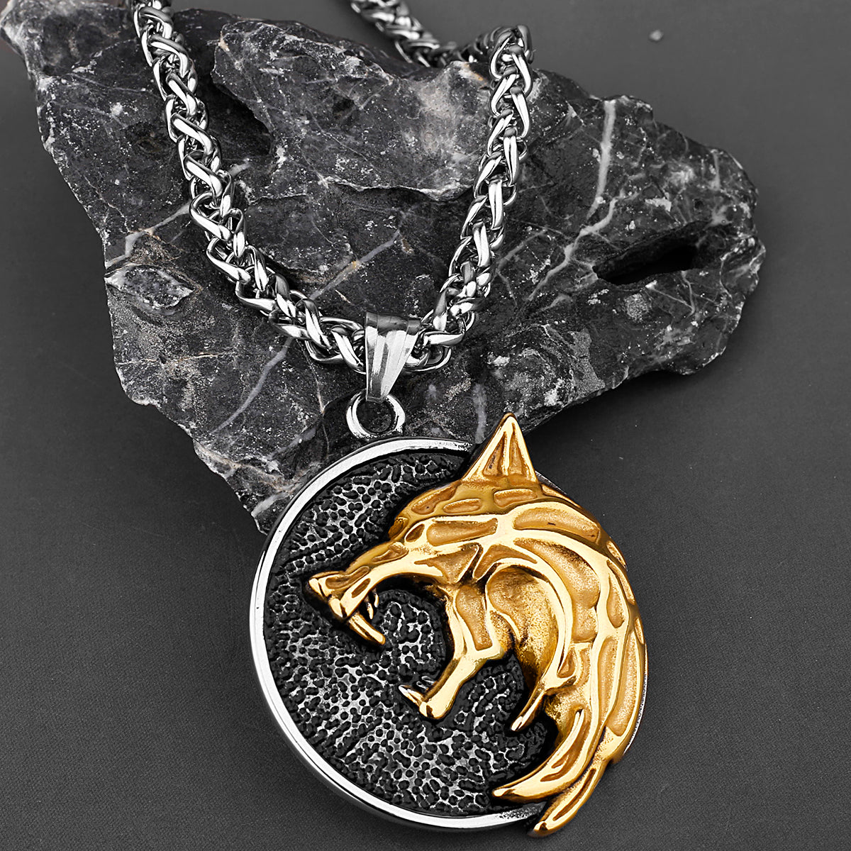 WITCHER MEDALLION Pendant Hanmade Necklace