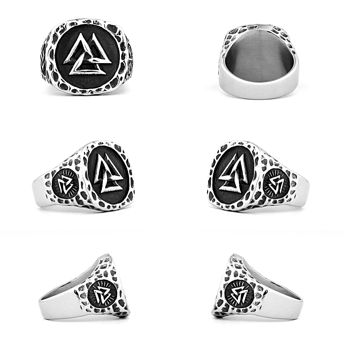 Viking Valknut Ring