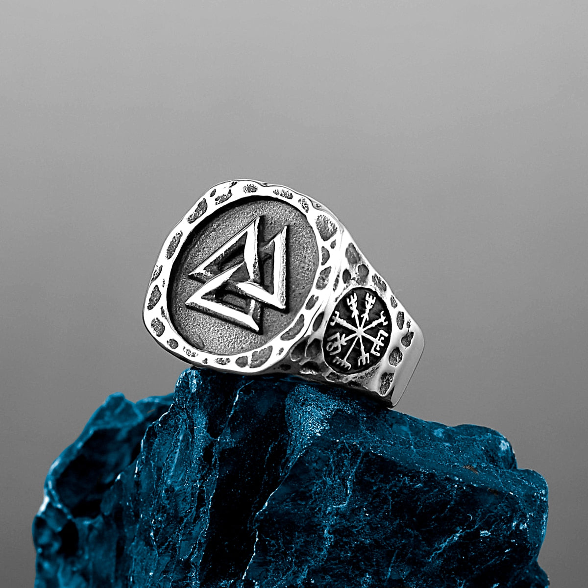 Viking Valknut Ring