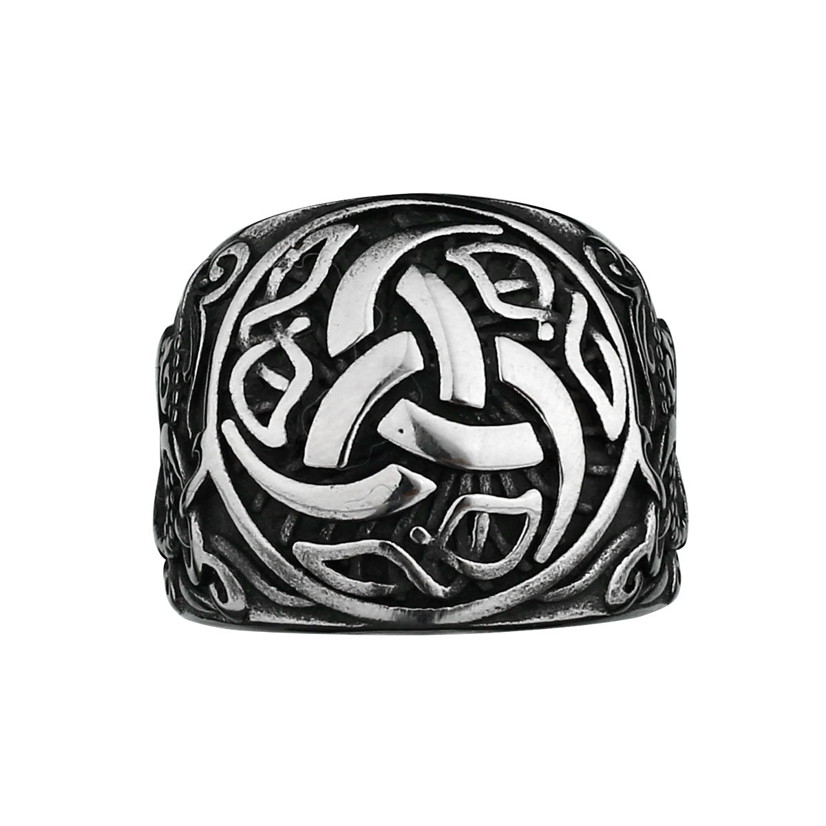 Odin's Horn Ring North Viking Jewelry