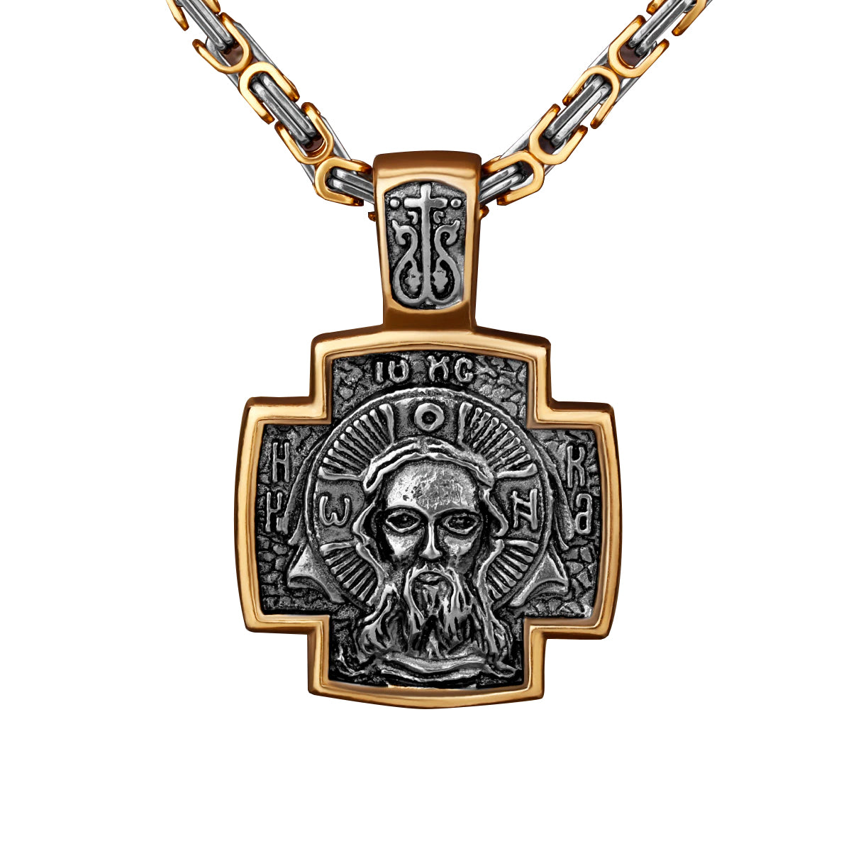 Christianity Jesus Savior Shepherd Religion Catholic Faith Unisex Pendant Necklace