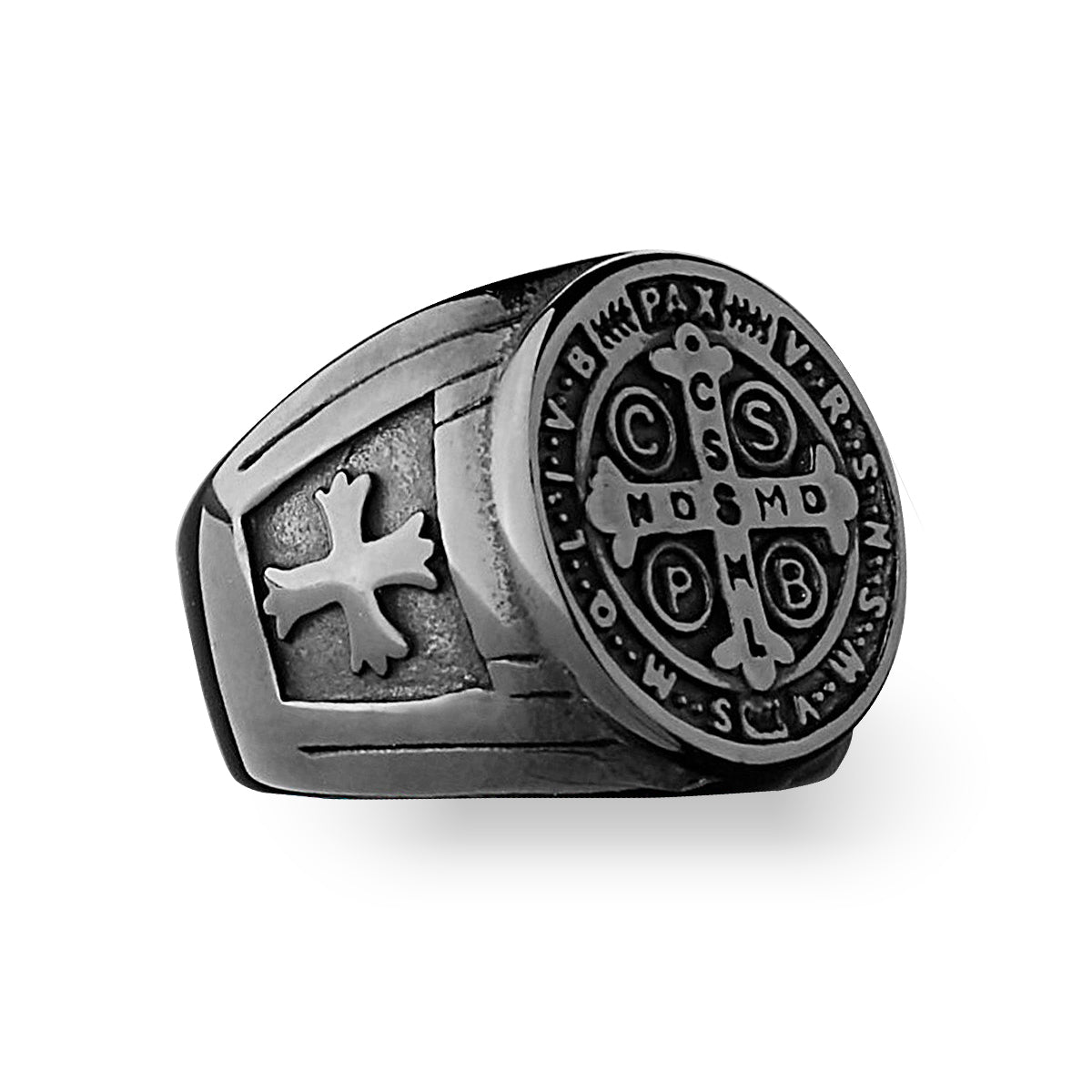 Saint Benedict Cspb Cross Rings