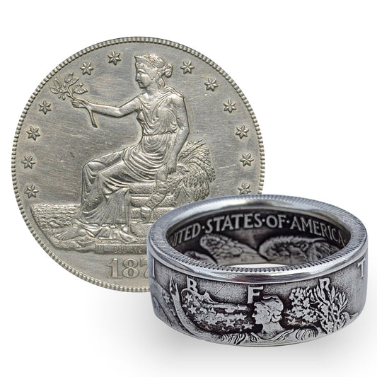 1875 Trade Dollar United States of America One Dollar