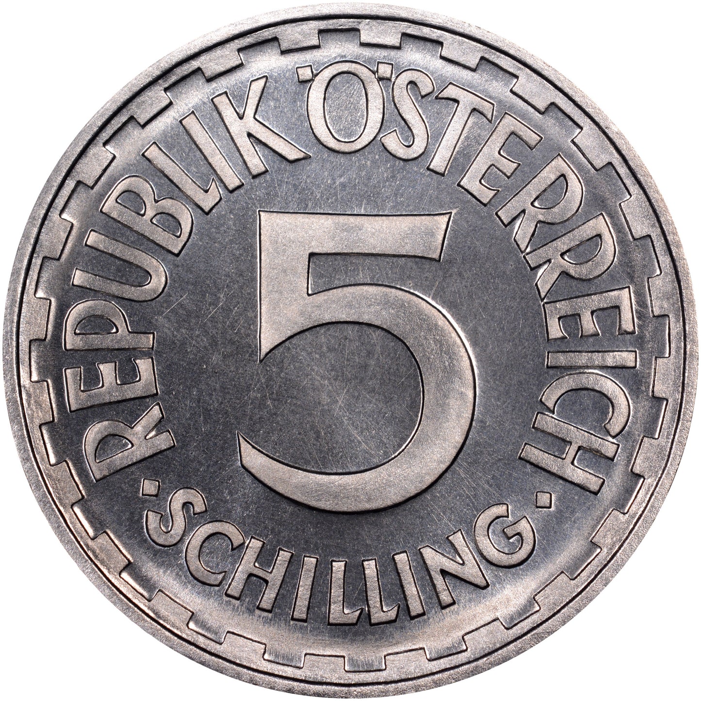 Austria 5 Schilling 1957